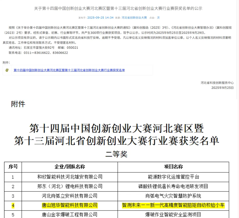 喜讯 | 唐山Ezpay(中国)智能科技有限公司荣获省创新创业大赛二等奖！